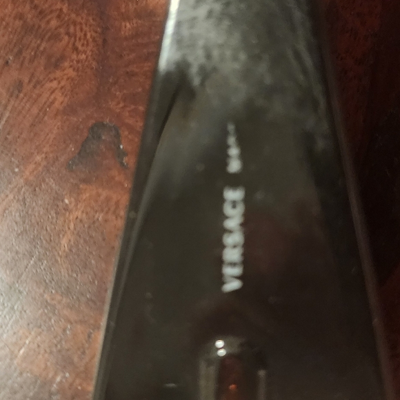 Versace Black and Silver Sunglasses - Picture 3 of 3